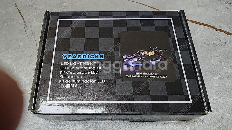 레고 배트카 42172 조립품 & LED--2