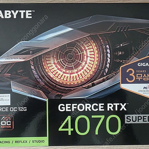 기가바이트 4070 SUPER WINDFORCE 팝니다