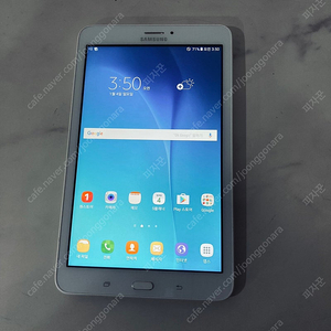 갤럭시 탭E (SM-T375L) 화이트 S급 매우깨끗! 3만5천원 판매합니다!