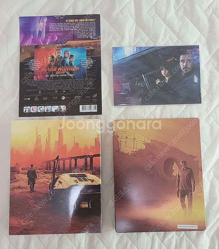 블루레이 3D 블레이드 러너 2049 렌티 스틸북 팝니...--2