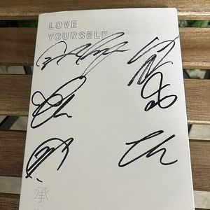 BTS 친필 싸인 씨디 + 포토필름 사인 CD 앨범 HER 비티에스 방탄