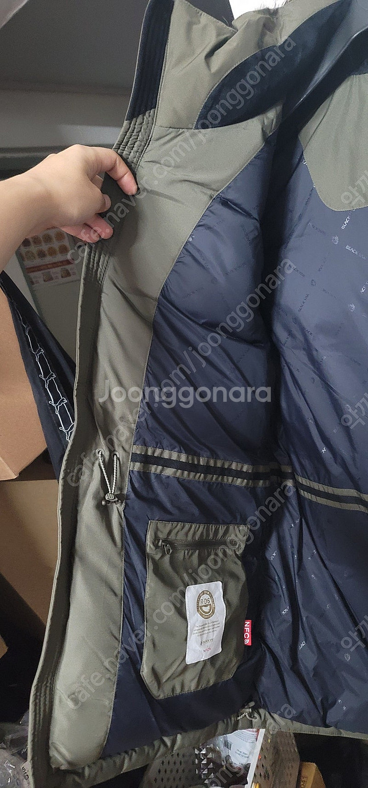 (새상품) 블랙야크 고급스런 멋진 고어텍스 구스다운 패...--3