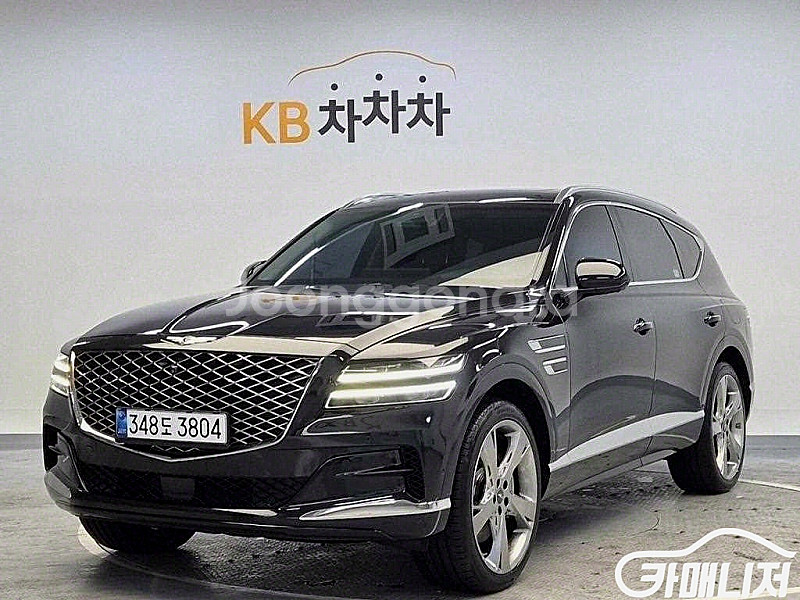 GV80 가솔린 3.5T AWD 2021 년 중고차/전...--0