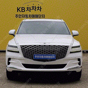 제네시스 GV80 중고 GV80 중고 가격 흰색 2020년식 47,007km 디젤 3.0 2WD 중고차구매