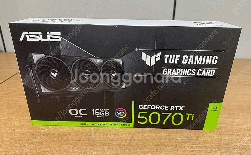ASUS 지포스 RTX 5070TI TUF OC / 라...--0
