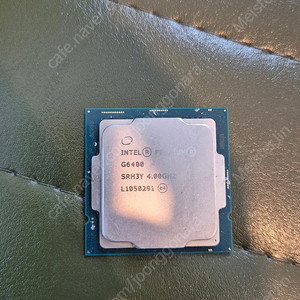 G6400 펜티엄 골드 코멧레이크 단품