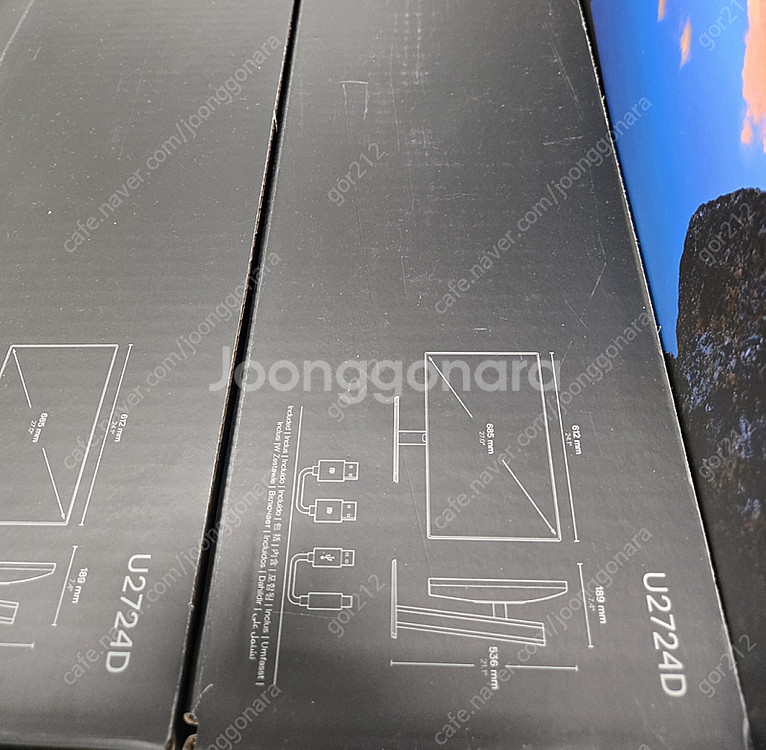 DELL U2724D,U2724DE 모니터 새상품으로 ...--0