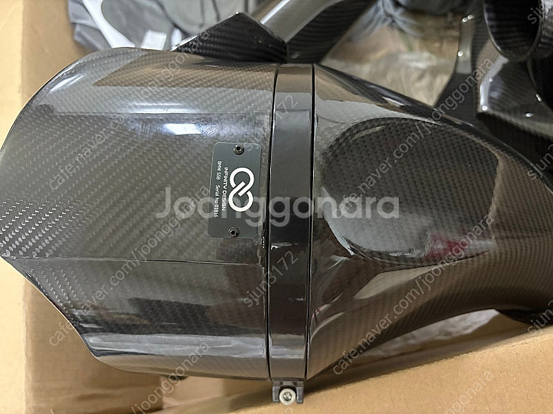 G8X M2,M3,M4 인피니티 디자인 유광카본 흡기--2