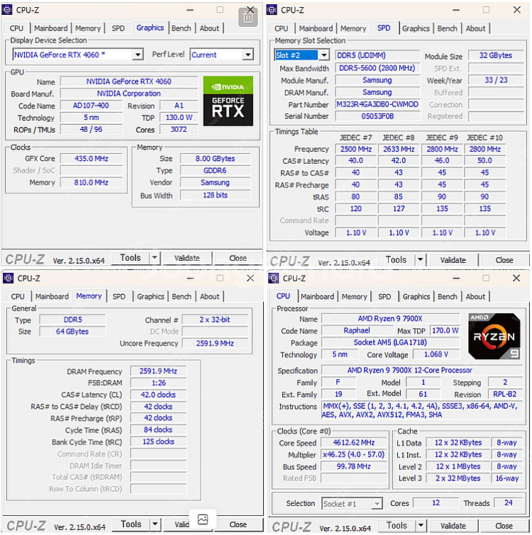 [라이젠9 7900X / RTX 4060/램 64기가/...--0