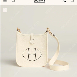 에르메스 에블린미니 나타 금장 K각인