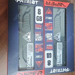 [새제품] 패트리어트 DDR4-3200 CL16 VIPER STEEL 16GB (8GB x 2)