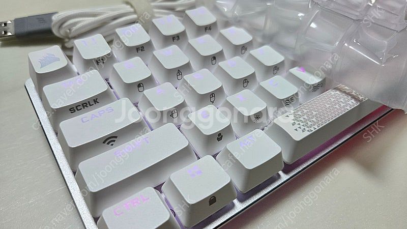 [7.5만] 커세어 k70 pro mini + 키스킨--1