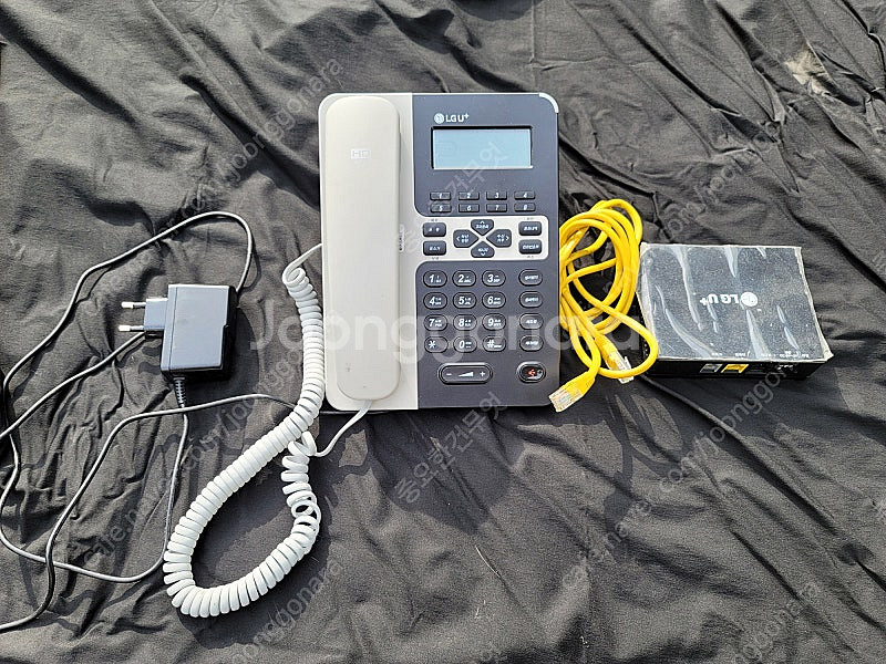 LG U+ IP455S 기업용 인터넷전화기 풀세트--2
