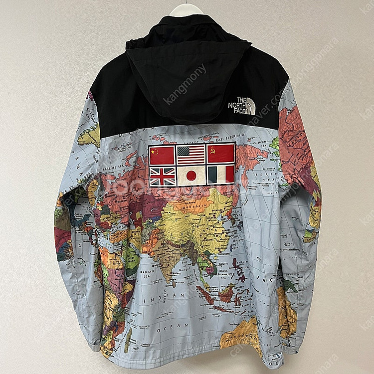 [XL] 슈프림 노스페이스 14SS 익스페디션 월드맵 ...--1