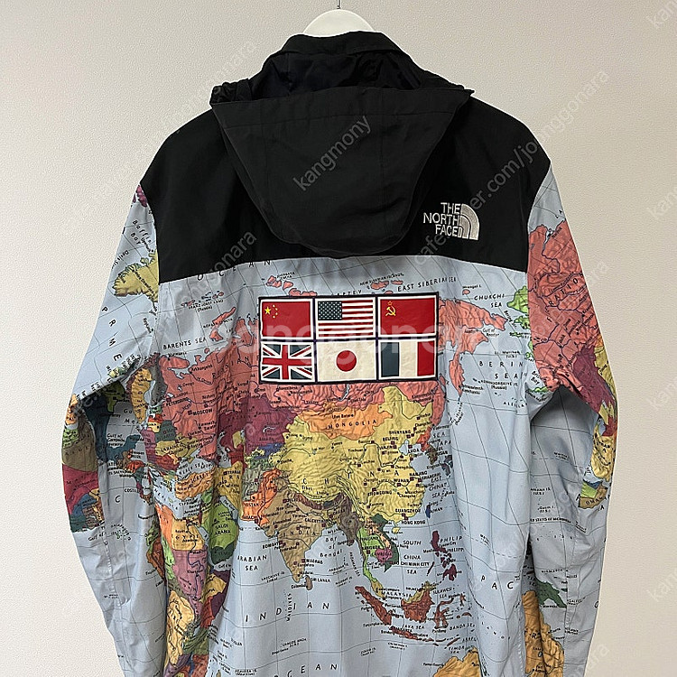 [XL] 슈프림 노스페이스 14SS 익스페디션 월드맵 ...--4