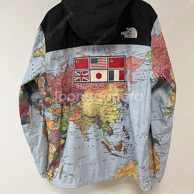 [XL] 슈프림 노스페이스 14SS 익스페디션 월드맵 ...--5