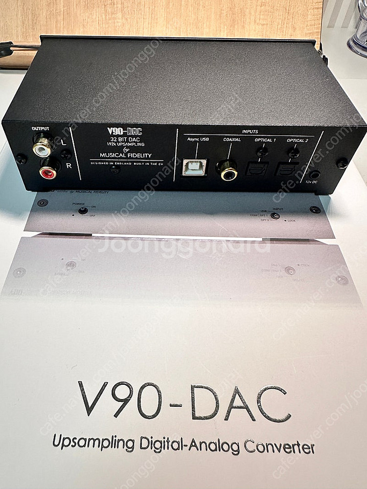 V90 DAC 뮤지컬 피델리티(블랙색상)--1
