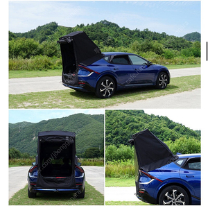 EV6 D4 차박텐트 + 2열 썬바이저 모기장 미사용