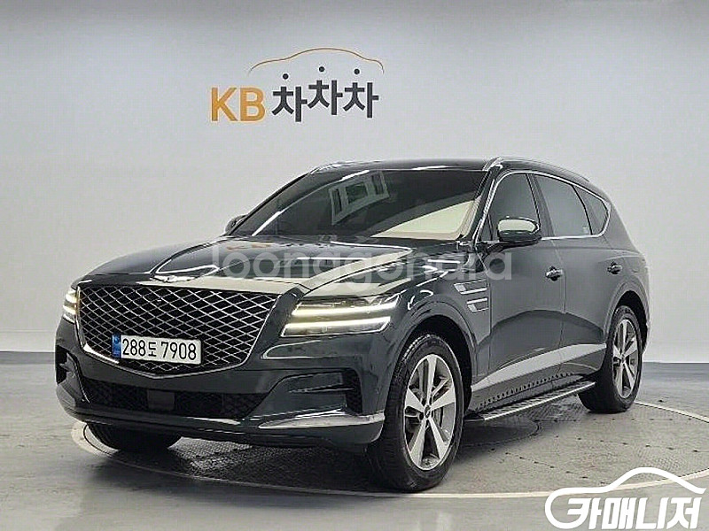GV80 가솔린 3.5T AWD 2021 년 중고차/전...--0