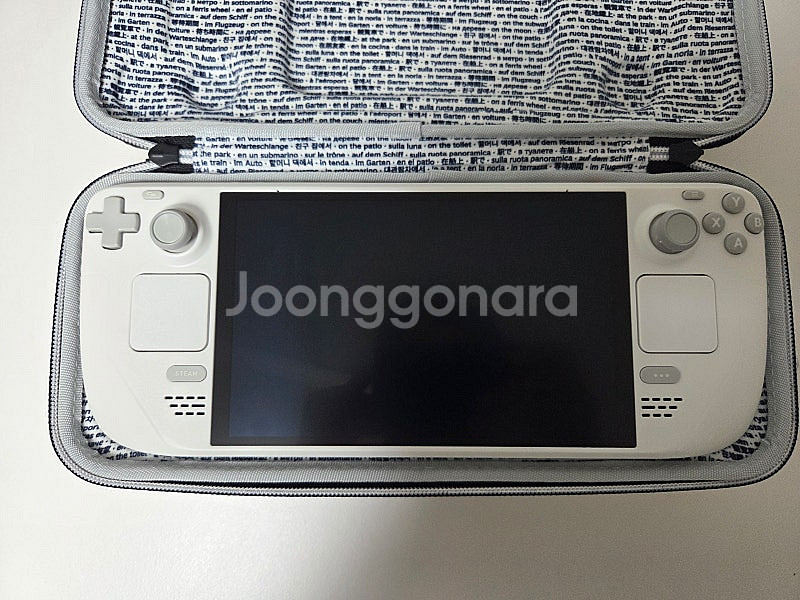 스팀덱 OLED 1테라 화이트 한정판 판매합니다--0