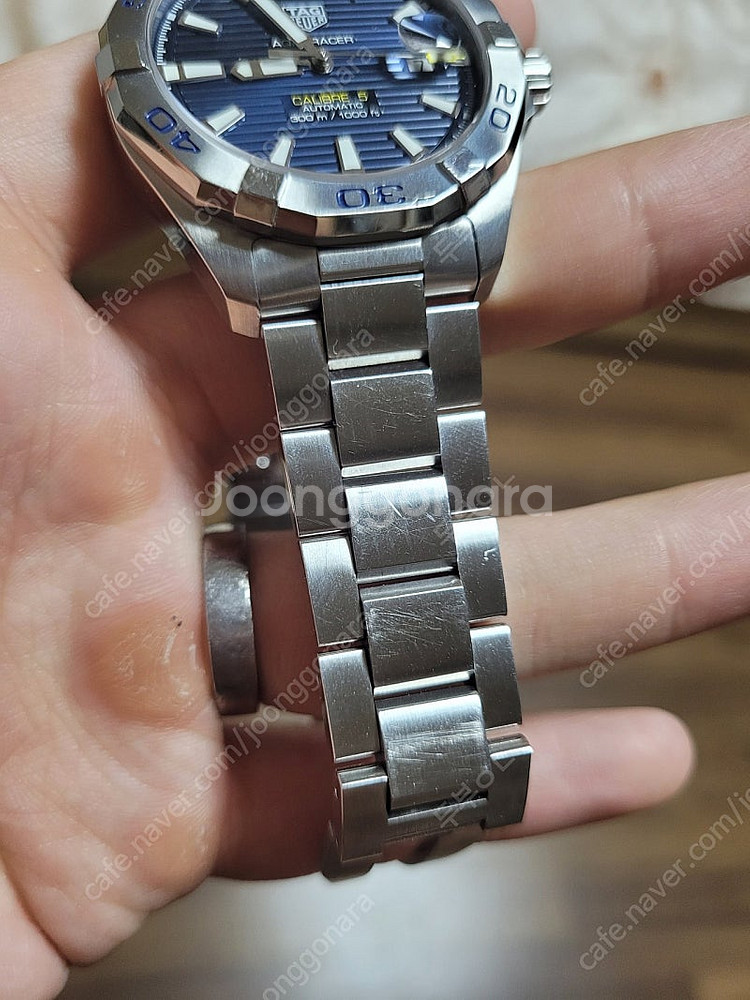 태그호이어 아쿠아레이서 300 오토 41mm--2