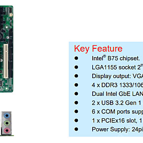 산업용메인보드 ATX Board Windows XP 지원 6 Com 5PCI