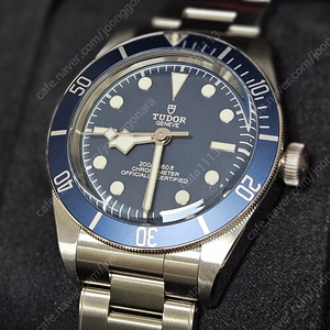 튜더 블랙베이 58 청판 시계 39 mm 스틸 79030B