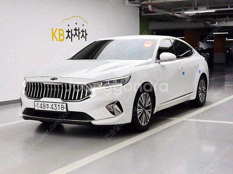 흰색 K7 중고 프리미어 하이브리드 프레스티지 중고차거...--6