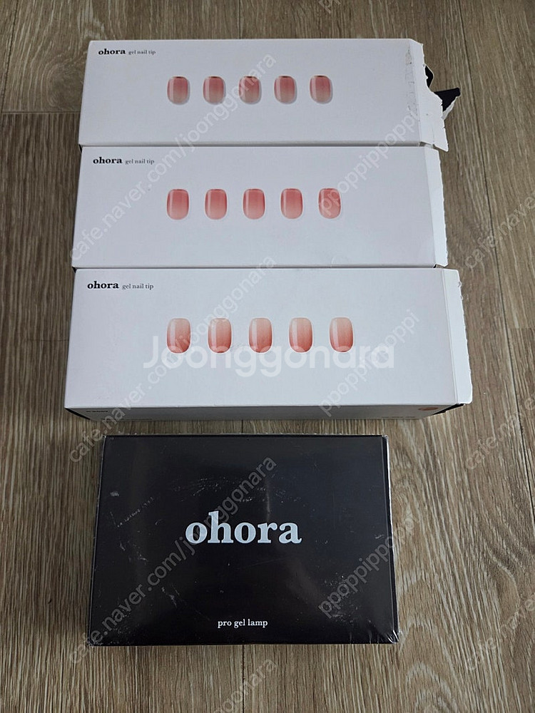 오호라 젤네일팁 3종 +프로젤램프--0
