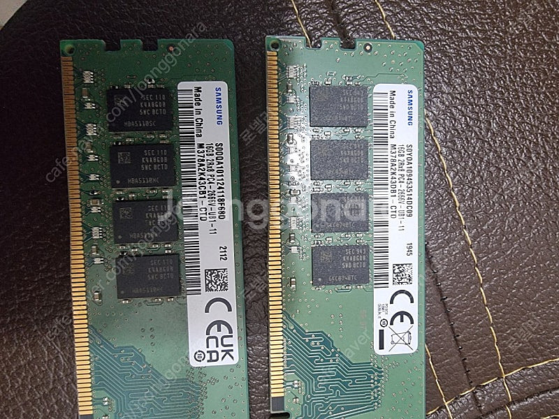 삼성 램 ddr4 2666 16gb x2 (32gb)--0