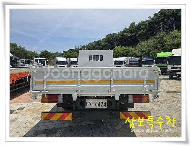 현대 메가5톤 중축 카고 87우6424--4