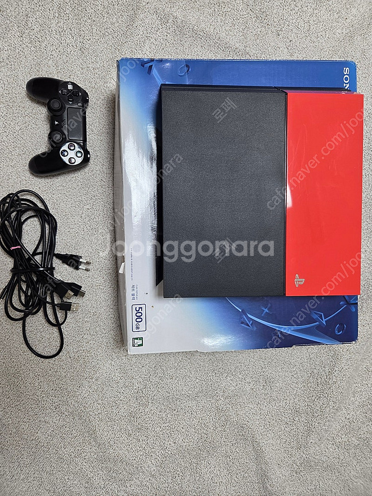 Ps4 500GB 펌웨어11 골드헨 팝니다--0