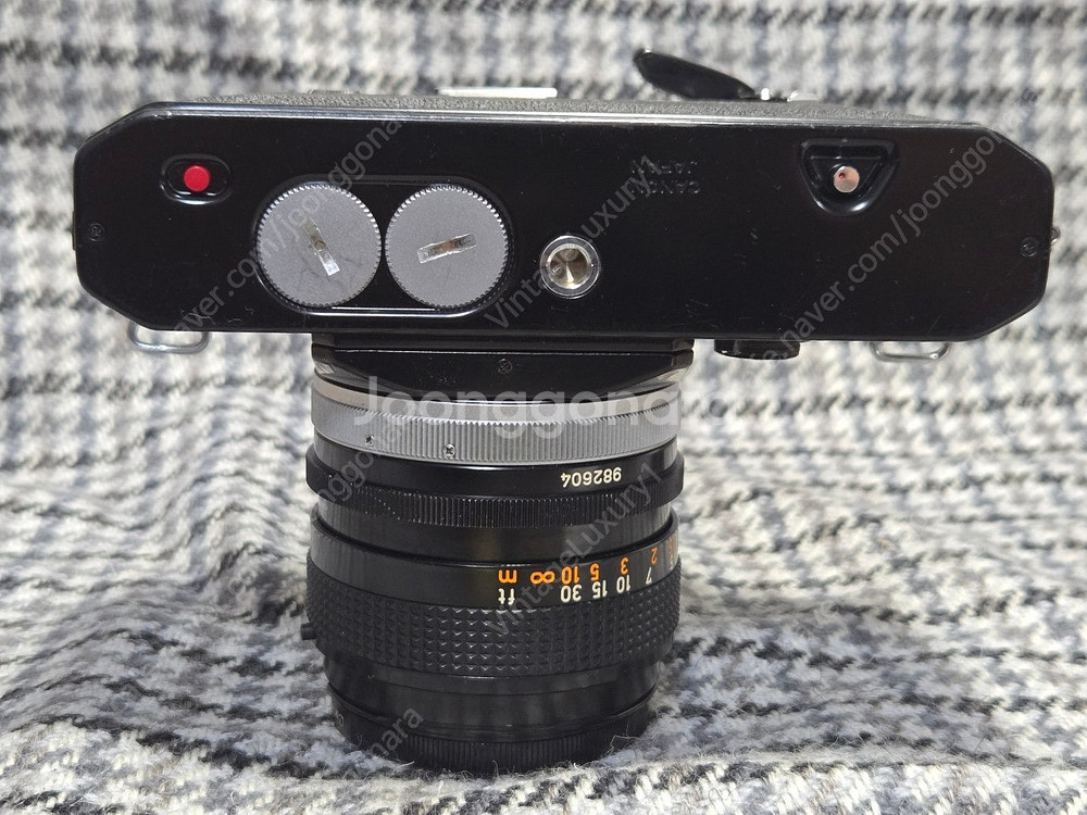 캐논 EF블랙바디와 FD50.4 렌즈세트--3