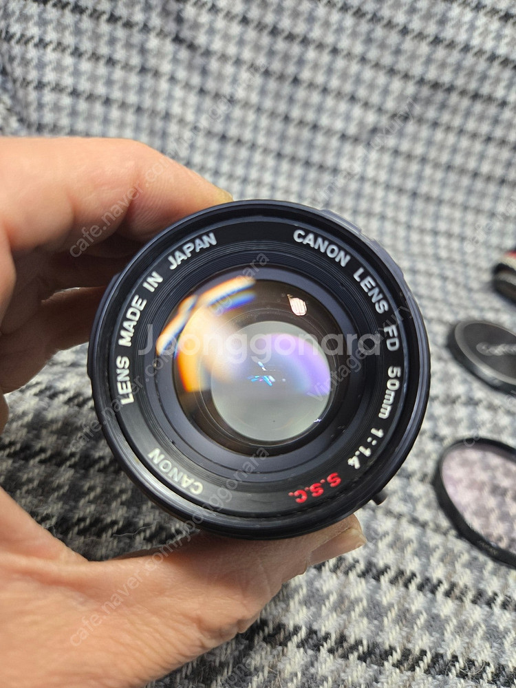 캐논 EF블랙바디와 FD50.4 렌즈세트--6