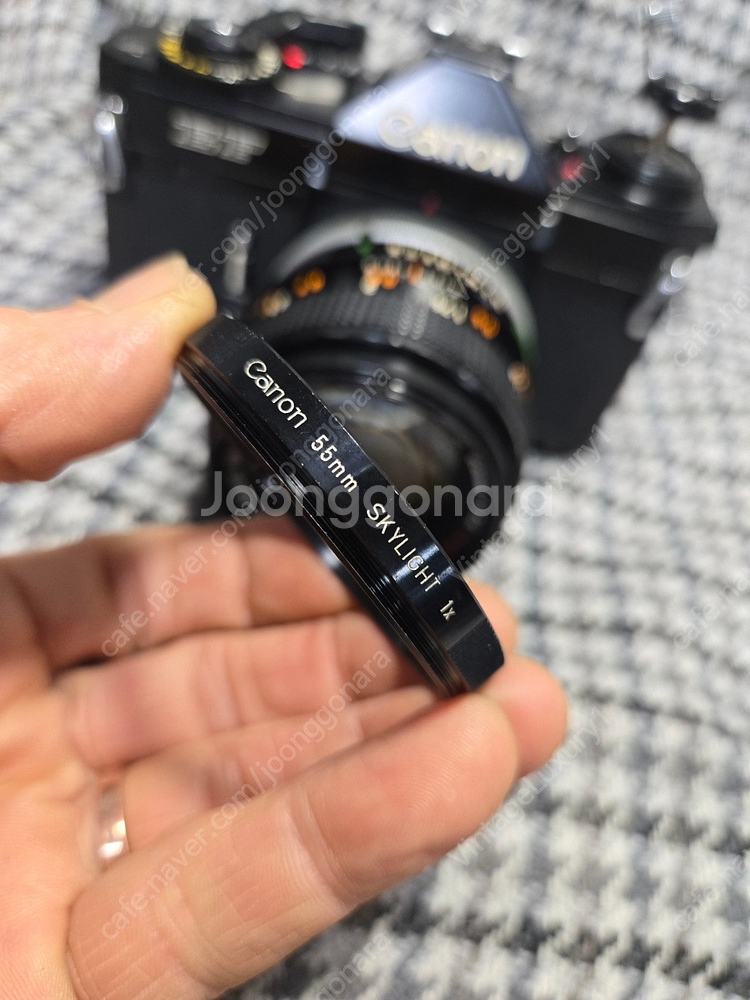캐논 EF블랙바디와 FD50.4 렌즈세트--8