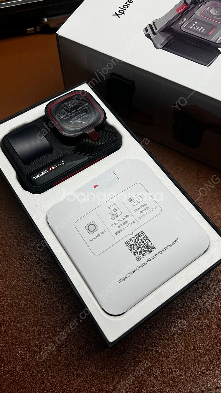 인스타360 에이스프로2 듀얼배터리팩 + 스냅킷 신품급...--2