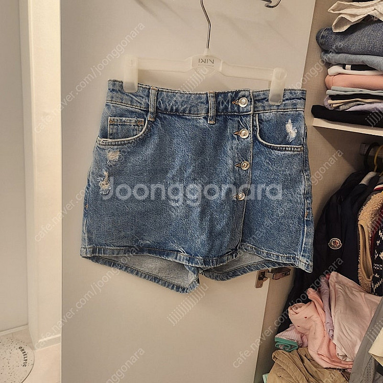 자라 여성 청반바지 치마바지 개별가격--0