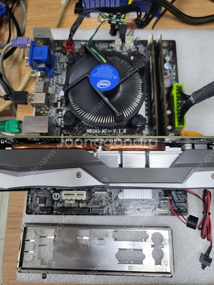 인텔 I7 4790 + ECS H81M +인텔 동판 쿨...--0