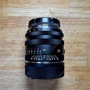 보이그랜더 NOKTON Vintage Line 28mm F1.5 Aspherical Type I VM 마운트 블랙