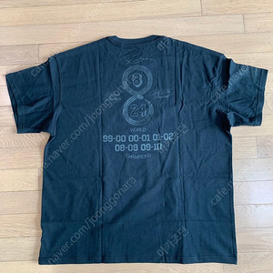 [XL] 나이키 코비 맘바 멘탈리티 반팔 티셔츠 블랙 (fv6066-010)