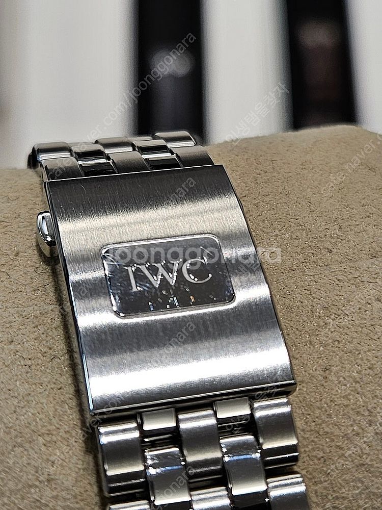 IWC 빅파일럿 43mm 청판 시계 판매--9