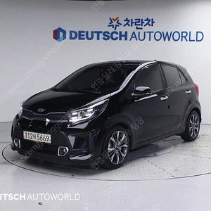 모닝 중고차 시세 기아 중고차 검정색 2021년식 44,899km 시그니처 중고차카페