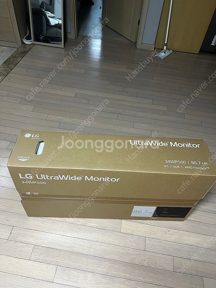 LG 34WP500 34인치 울트라와이드 모니터(새상품...--1