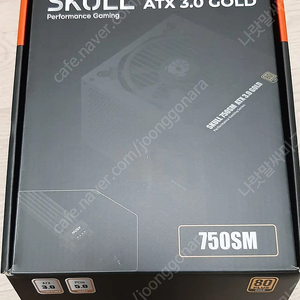 뉴젠 skull 750sm atx3.0 gold 750w 화이트