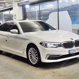 BMW 5시리즈 중고 5시리즈 중고차 bmw 520i 중고 흰색 2020년식 520i 럭셔리 중고자동차