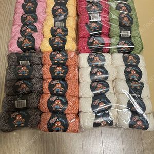 스톤워시드 40볼 일괄 판매 (뜨개실)