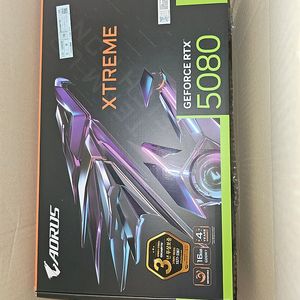 GIGABYTE AORUS RTX 5080 워터포스 팝니다