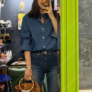 코스모폴리탄줄라이 예지스 데님셔츠