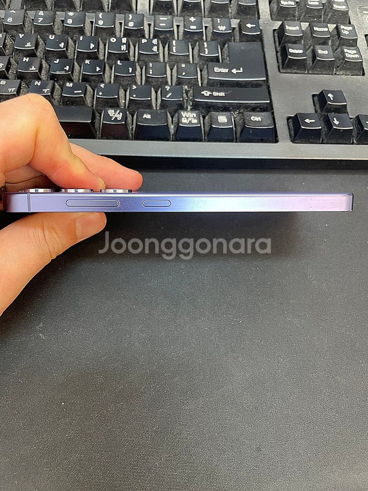 갤럭시S24 퍼플 256GB 무잔상 상태좋은 중고49만...--4