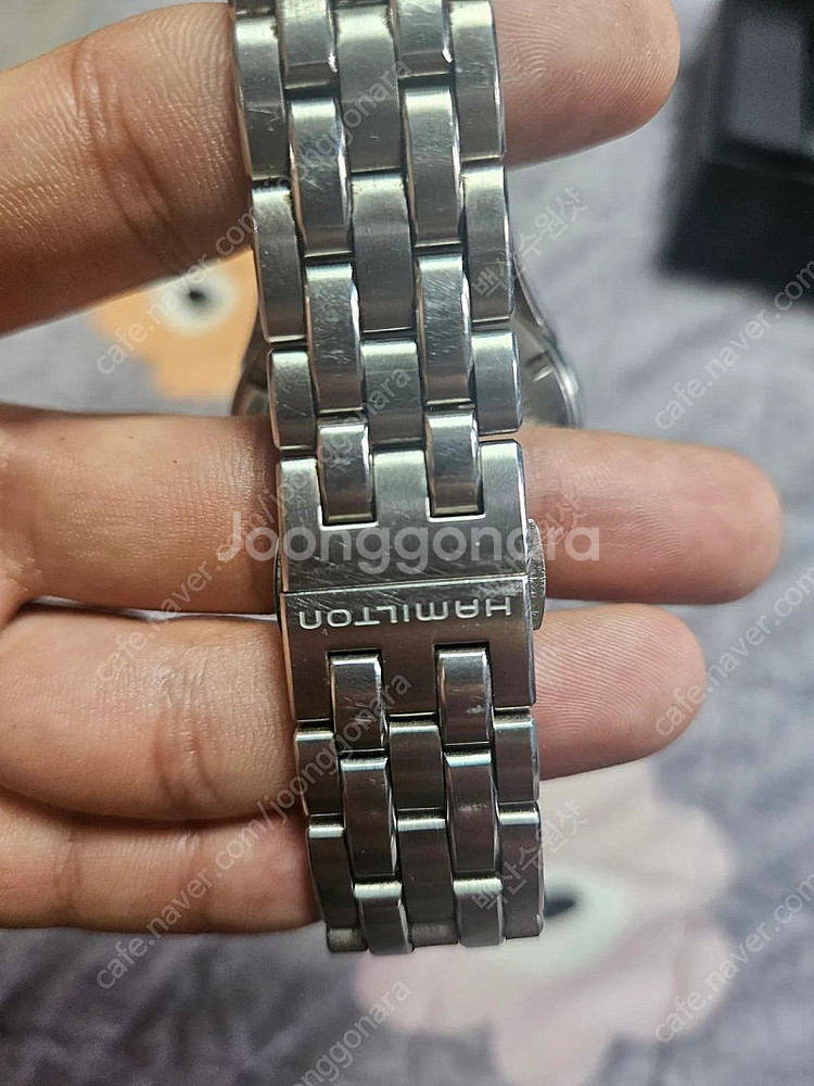 해밀턴오픈하트 재즈마스터 검판42mm--1